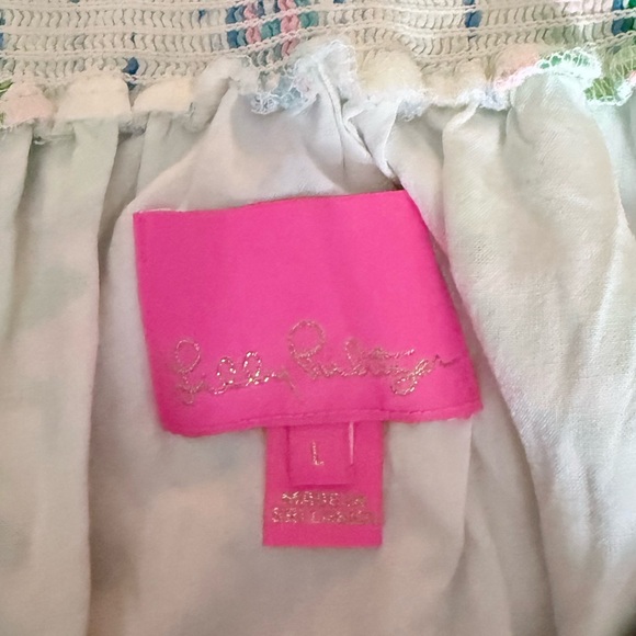 Lilly Pulitzer Maryellen off the Shoulder Dress - Picture 8 of 13